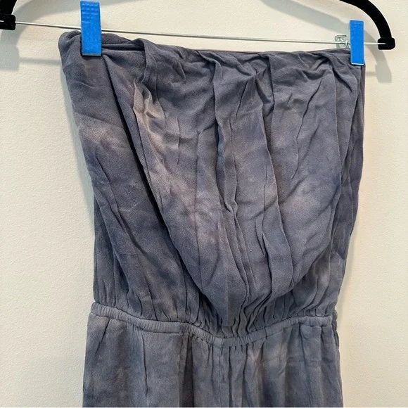 Free People Blue Strapless Jumpsuit - Picture 3 of 12